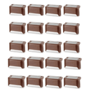 Kit Iluminação Solar Deck Escadas Muro Corrimão [Instalação Fácil]