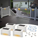 Kit Iluminação Solar Deck Escadas Muro Corrimão [Instalação Fácil]
