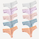 Calcinhas Fio Dental em Algodão - Pague 5 Leve 10 - Electshop