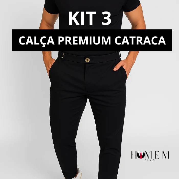 [COMPRE 1 LEVE 3] Calça Premium Catraca Mônaco – Estilo, Conforto e Caimento Perfeito