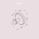 Fluno Sup™ – Gancho de Ventosa Premium Para Banheiro e Cozinha – Compre 1, Leve 2 + Frete Grátis 🎁